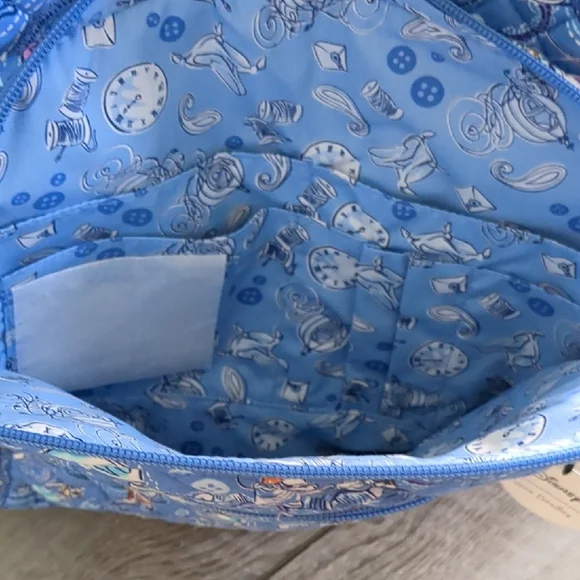 Vera Bradley Disney Blue Patterned Bag - Picture 6 of 13